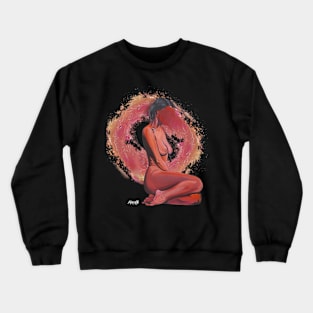 Red Figure Crewneck Sweatshirt